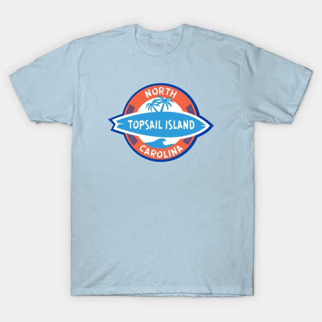 Topsail Island Surf T-Shirt by Trent Tides